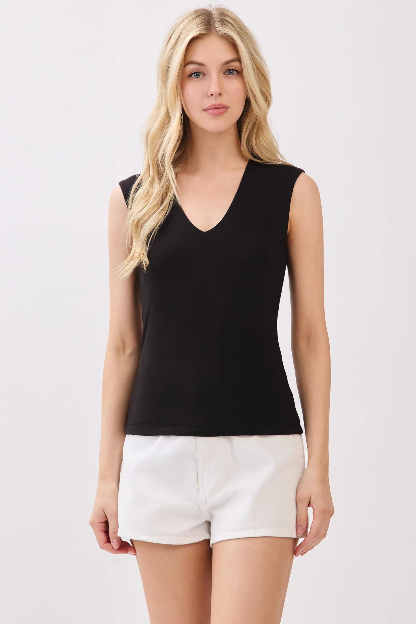 Penelope Extended Sleeve V Neck