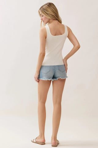 Sleeveless Sweater Top