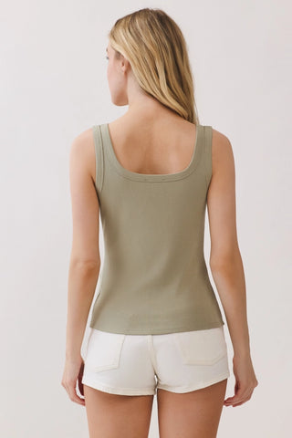 Scoop Neck Tank Top