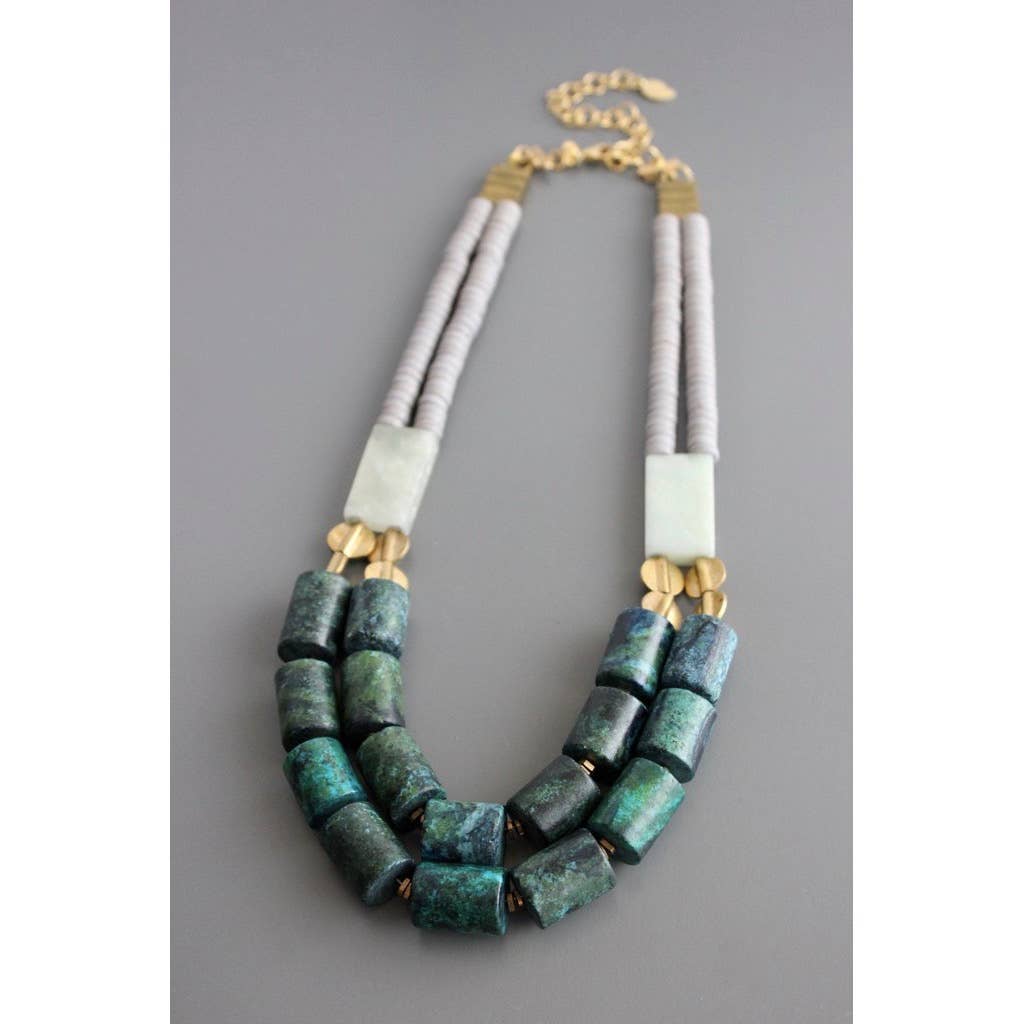 Fiorella Stone Necklace