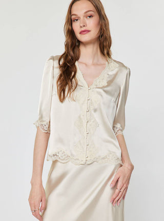 Fritzi Satin Blouse