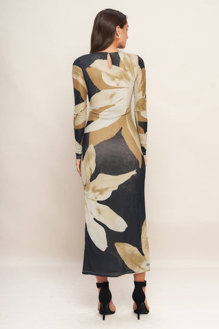 Flower Mesh Dress