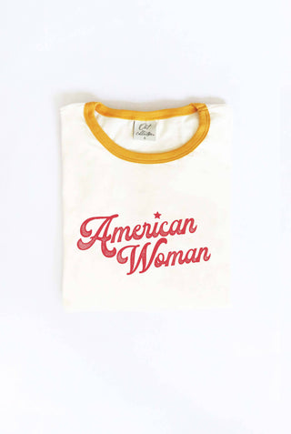 AMERICAN WOMAN Tee