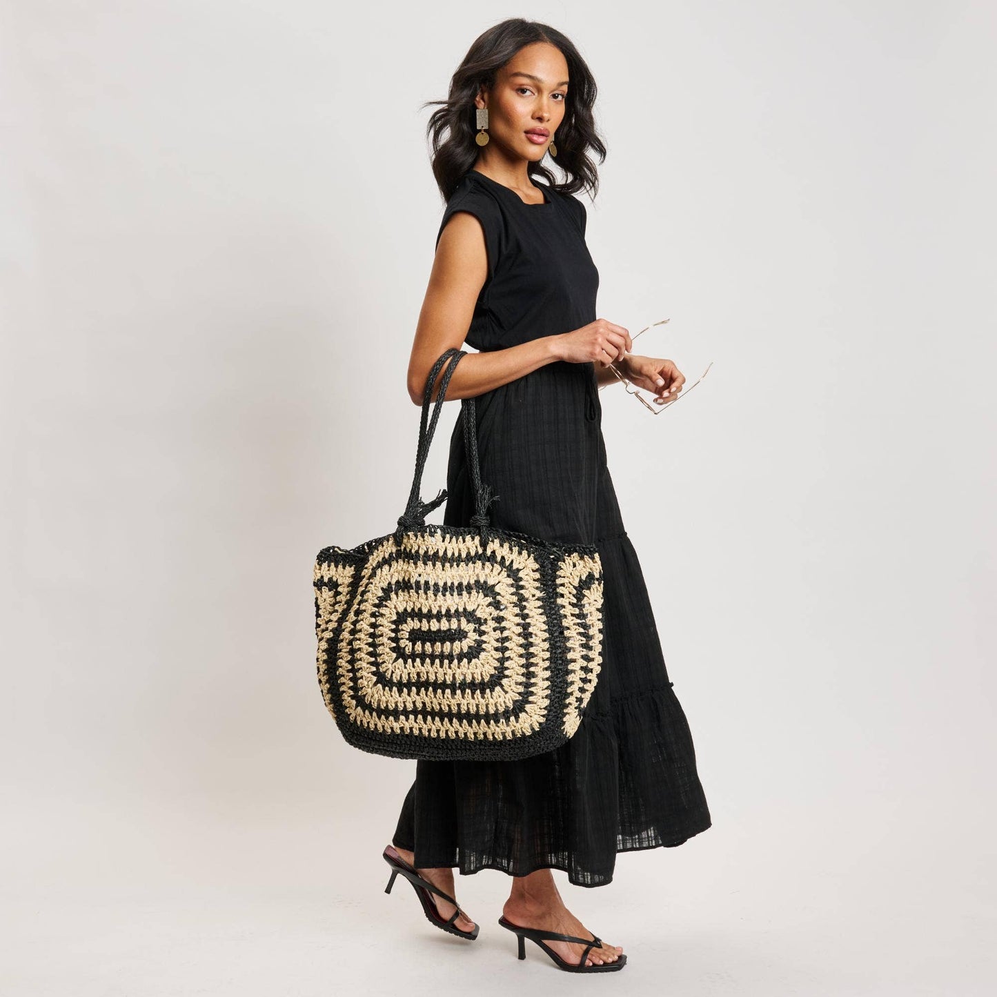Isla Straw Beach Tote
