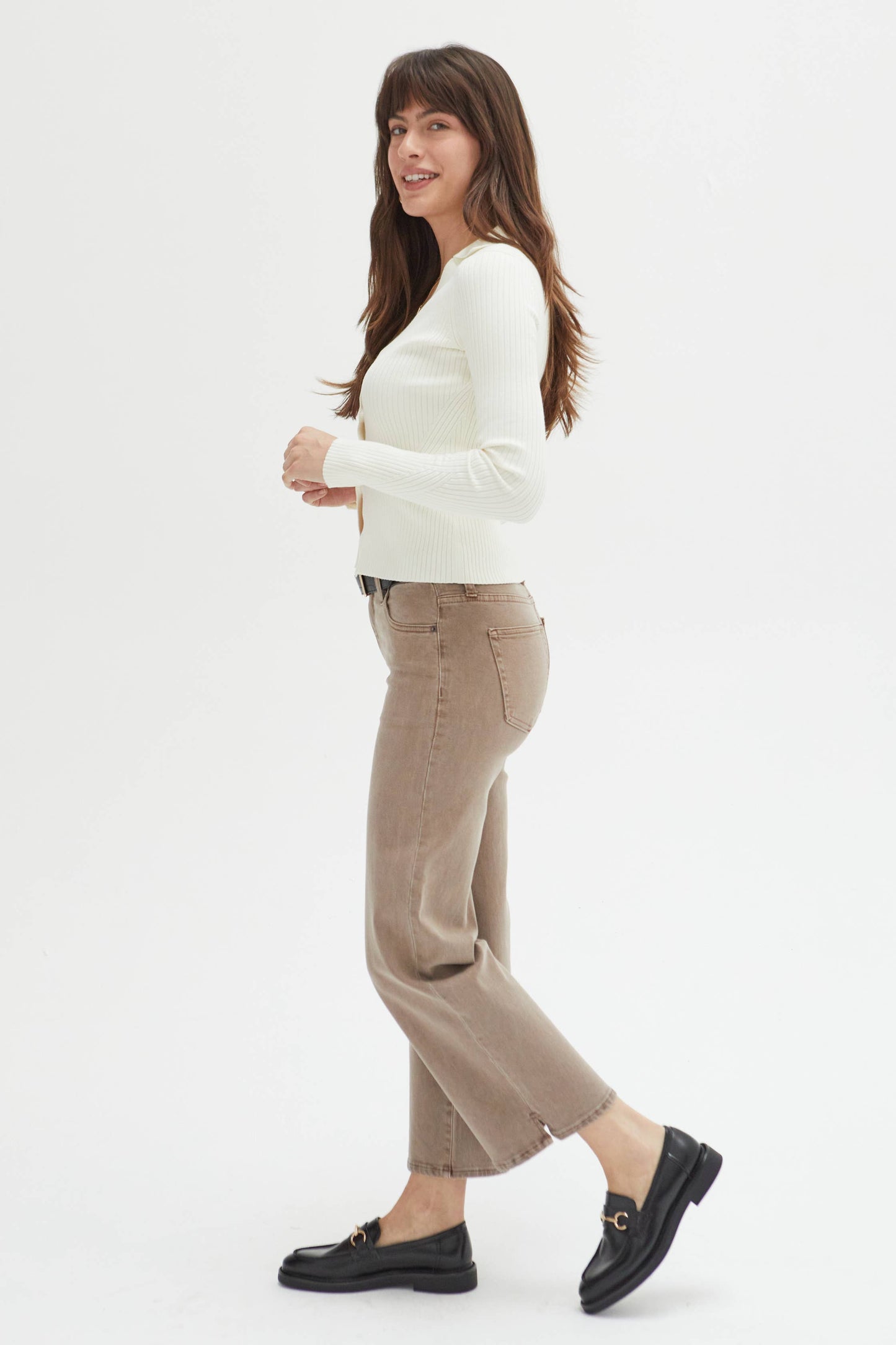 Addington Ankle Crop Mid Rise