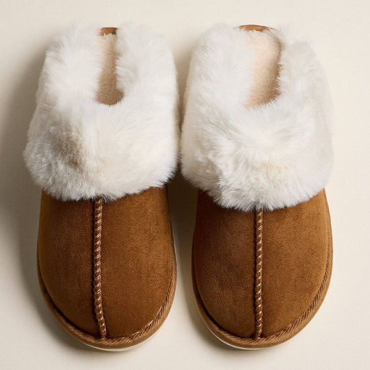 Fur Lined Slippers