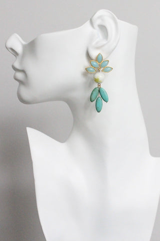 Tiffany Vintage Glass Earrings