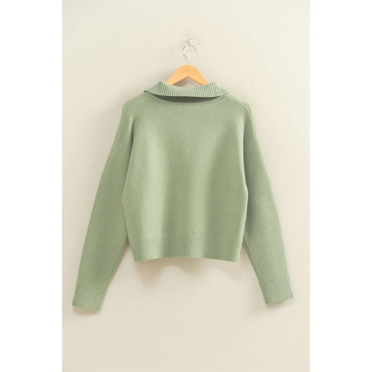 Half Zip Classic Sweater