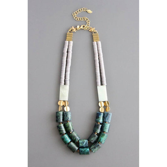 Fiorella Stone Necklace
