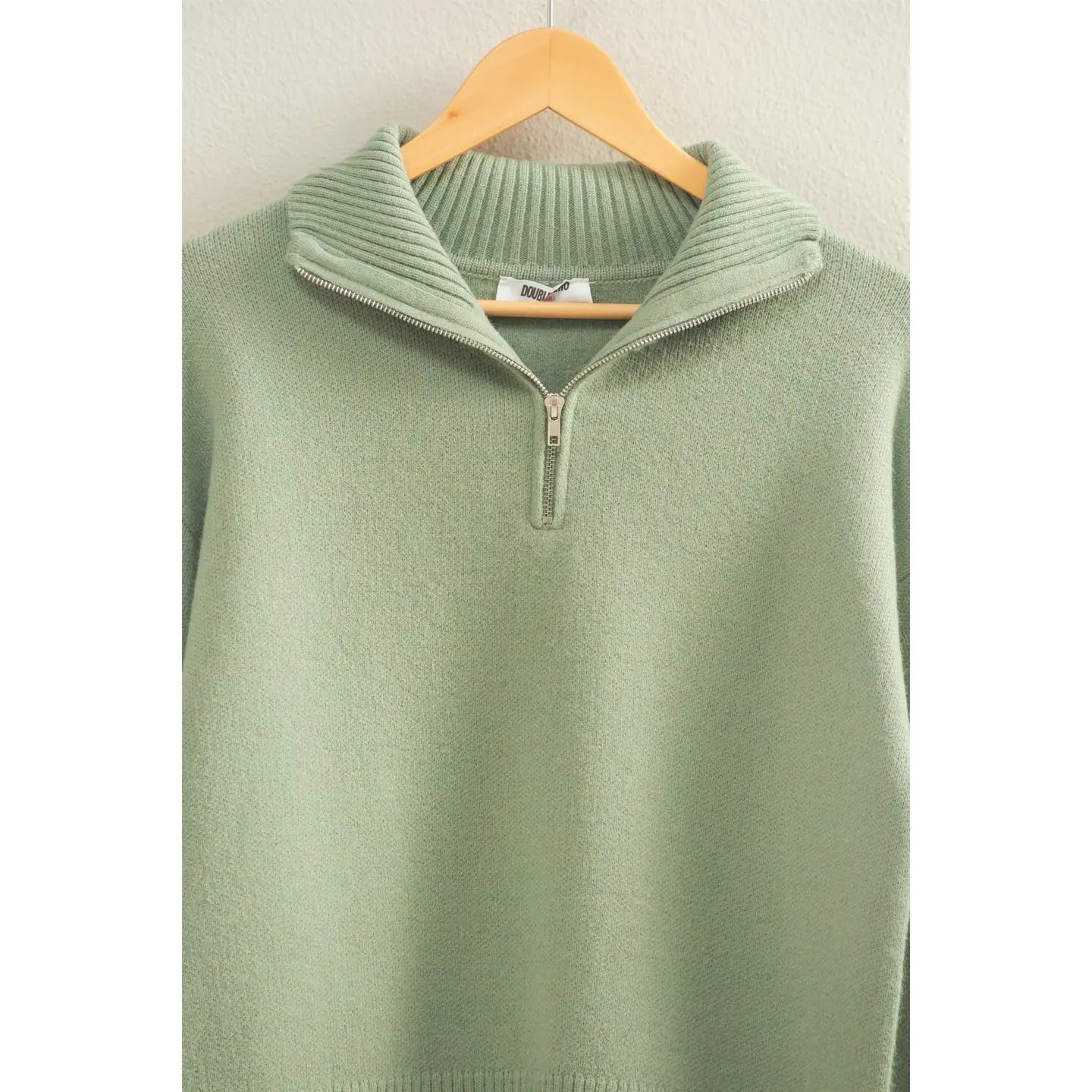 Half Zip Classic Sweater