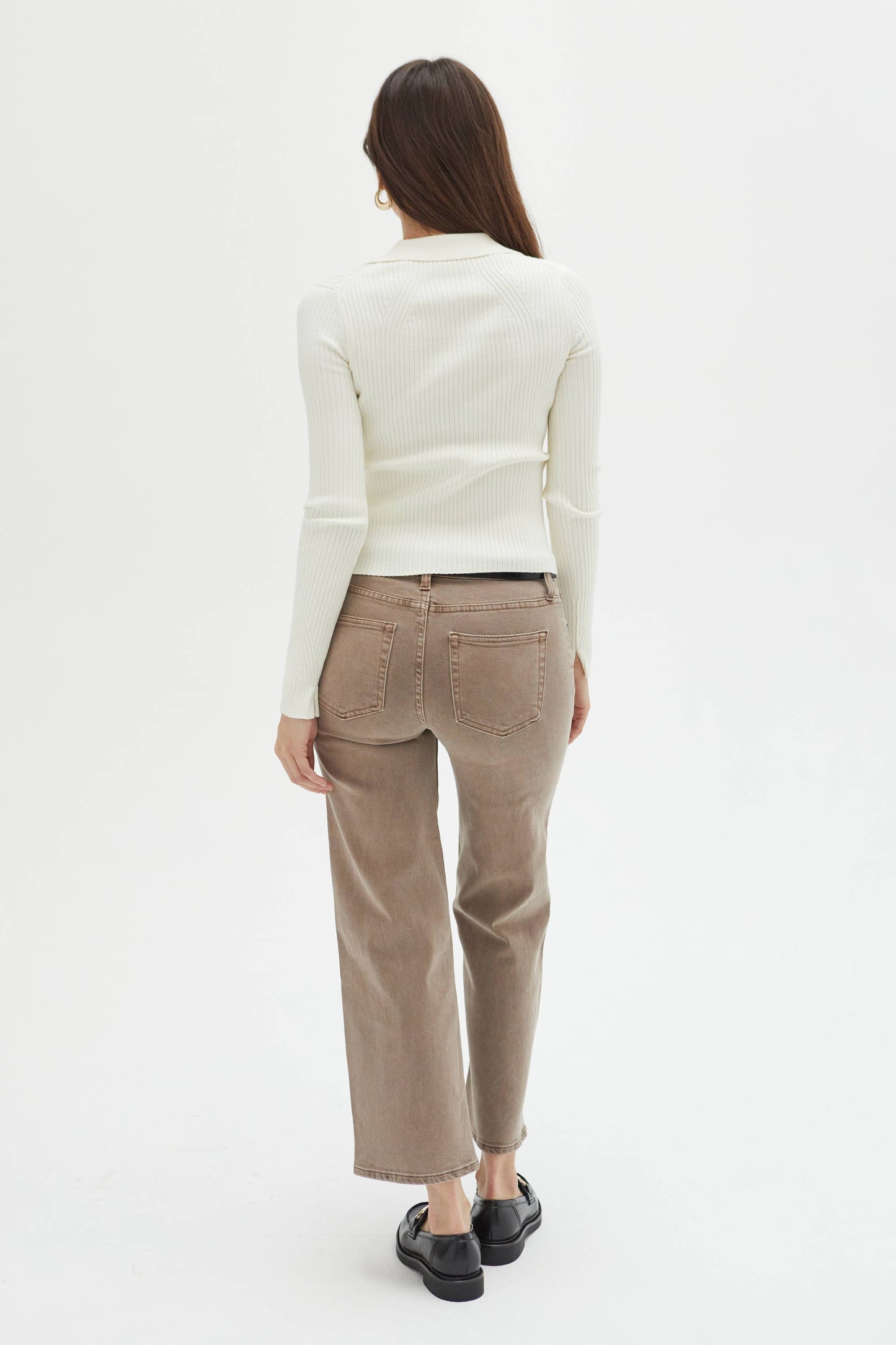 Addington Ankle Crop Mid Rise