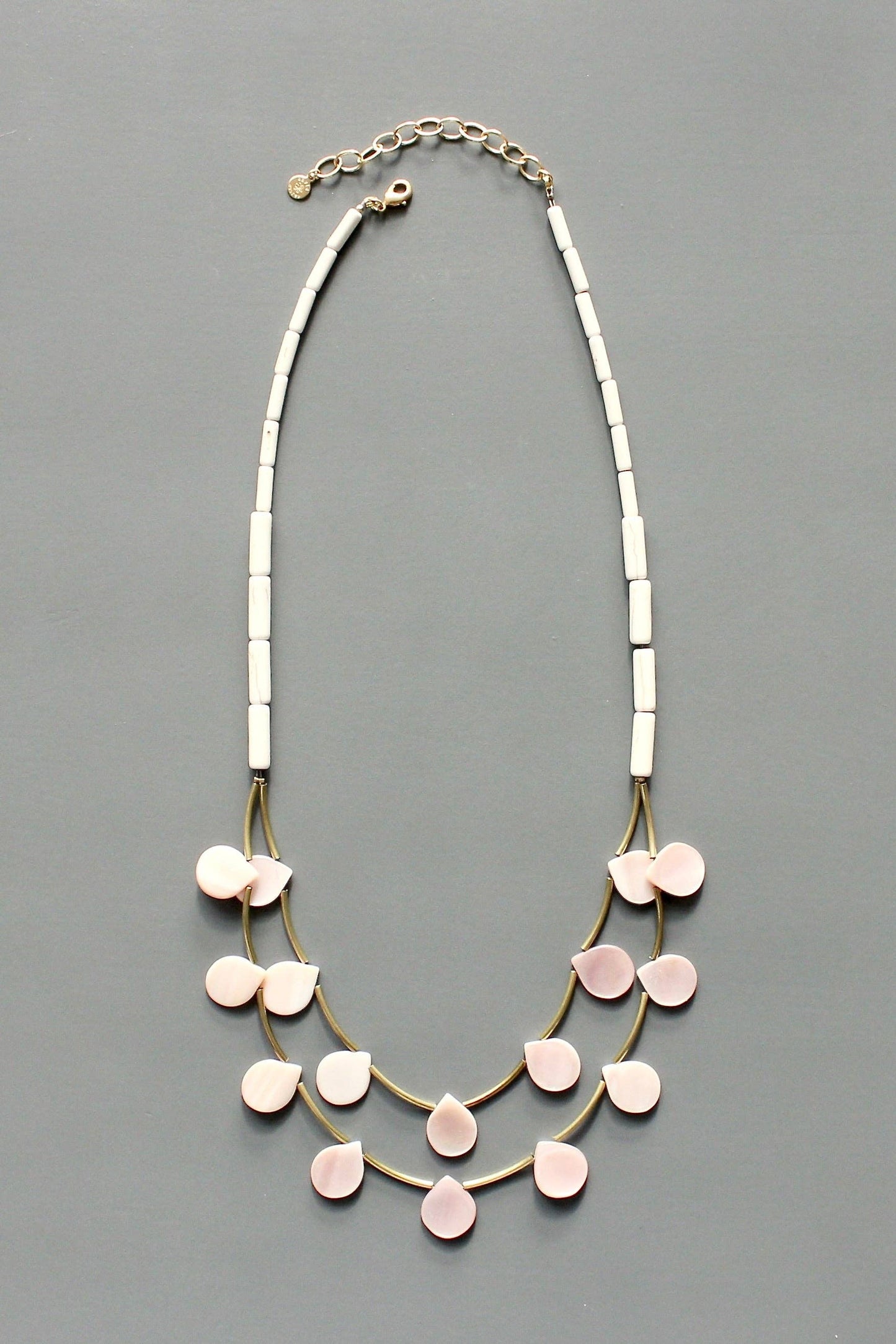 Catalina Pink Pearl Necklace