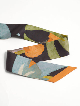 Ethereal Mirage Silk Scarf
