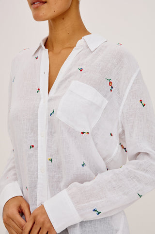 Charli Top Flowers