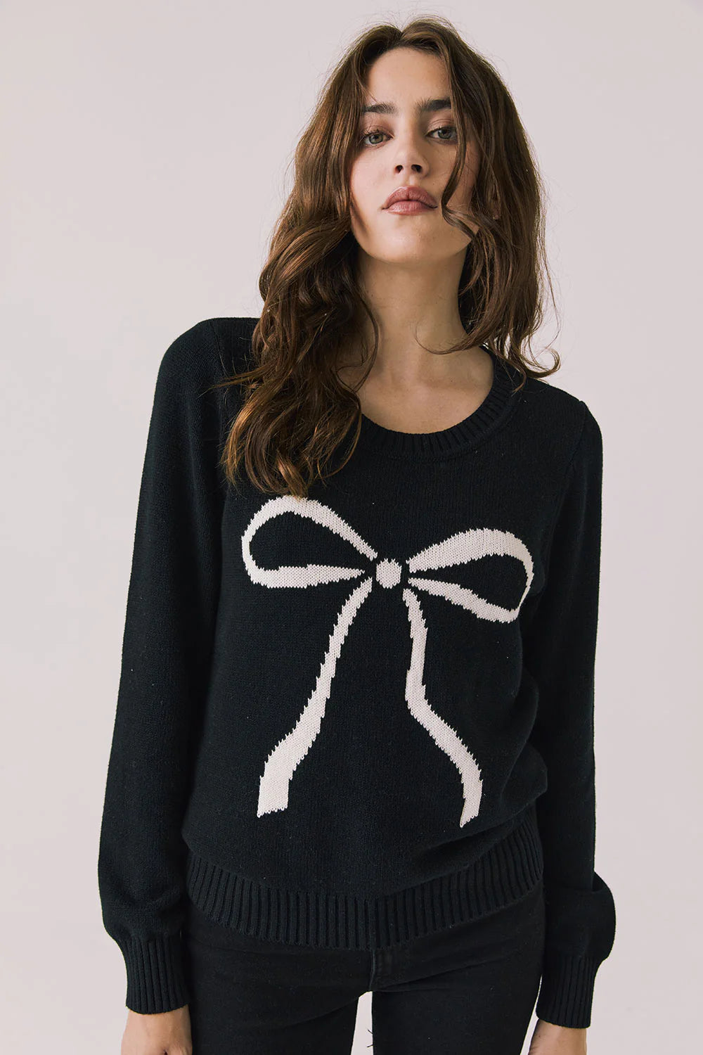 Bow Long Sleeve Sweater