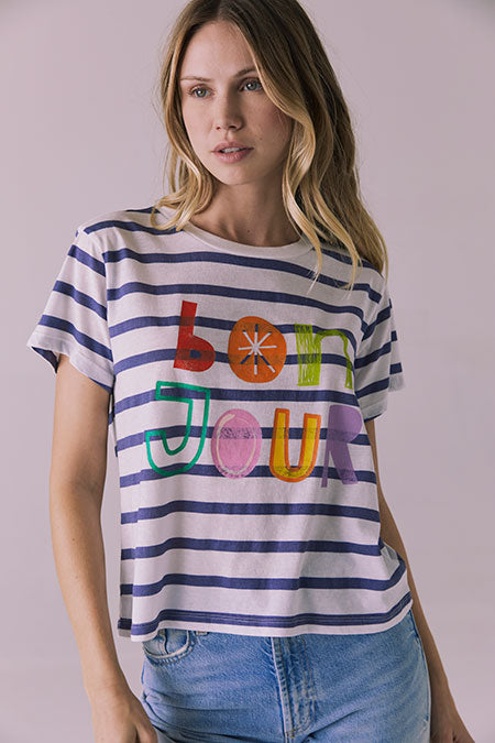 Happy Bonjour Tee
