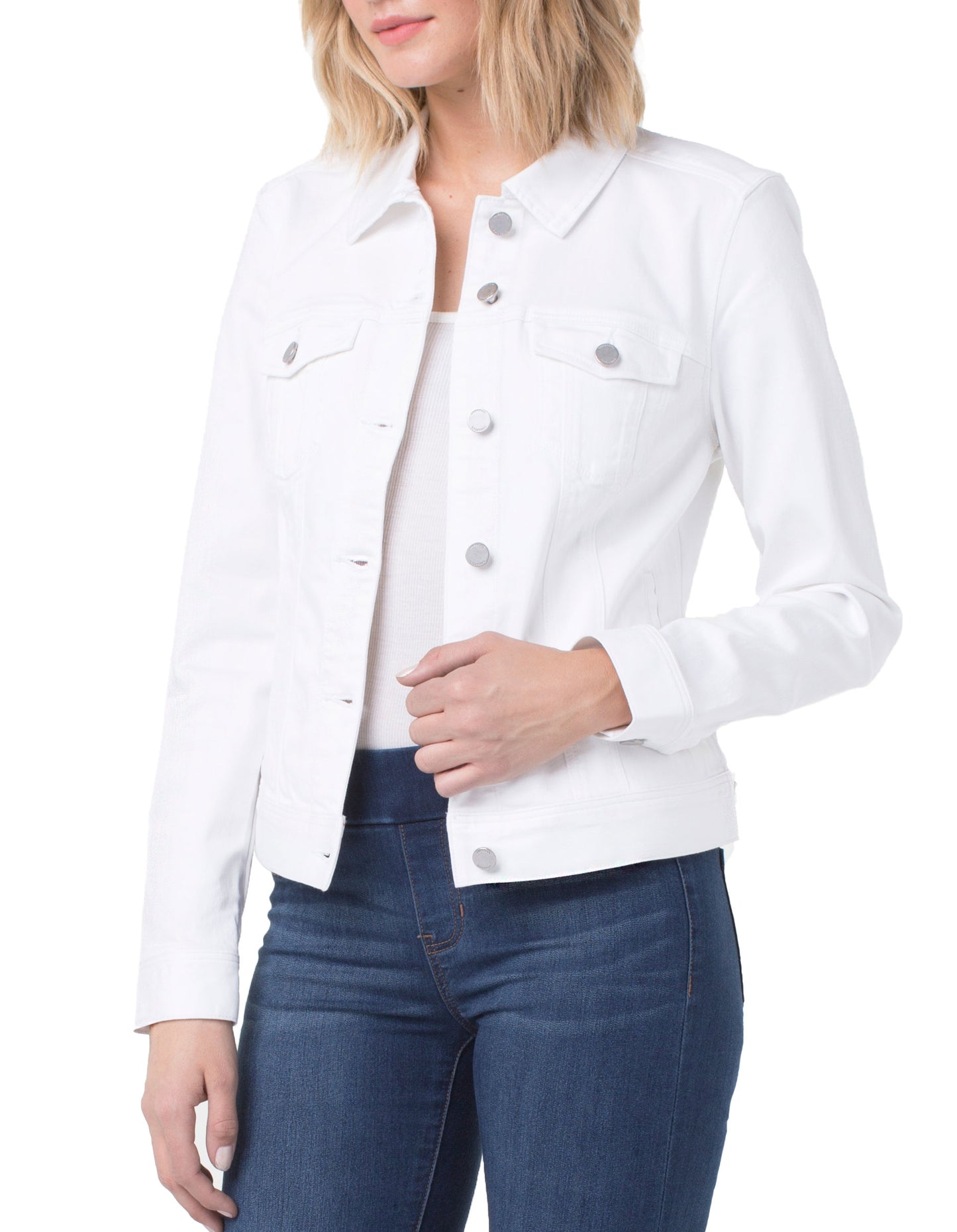 Classic Jean Jacket Bright White