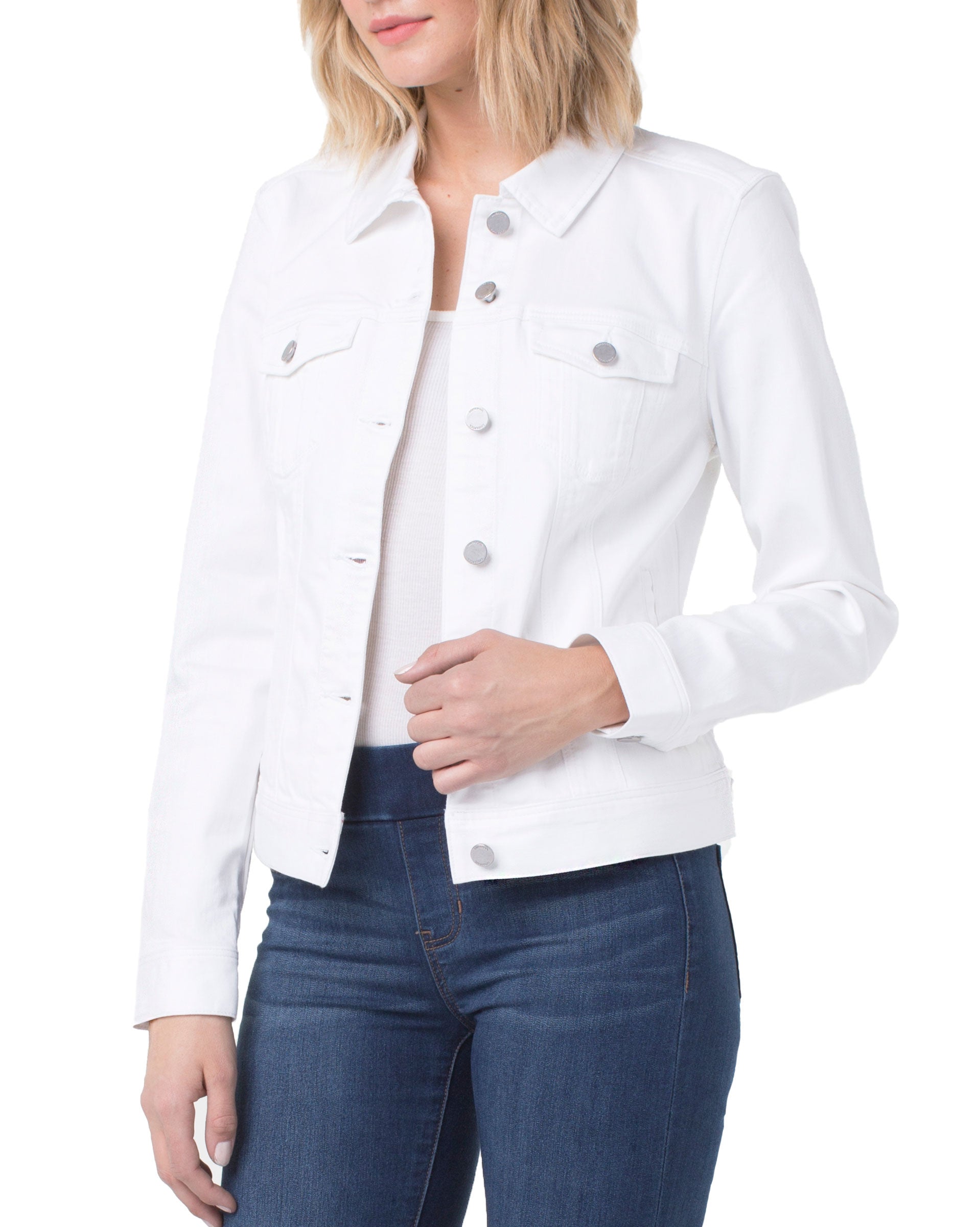 Classic Jean Jacket Bright White