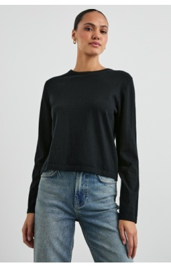 Cotton Cashmere Long Sleeve Tee