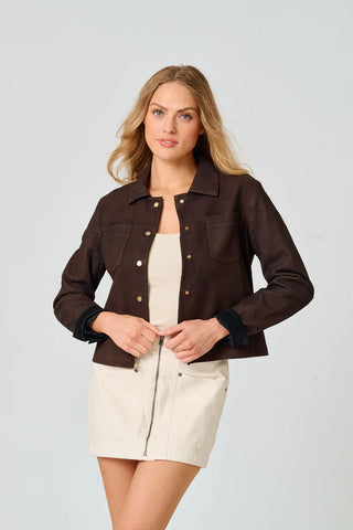 The Lefei Suede Jacket