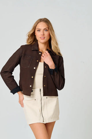 The Lefei Suede Jacket