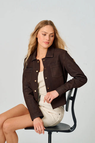The Lefei Suede Jacket
