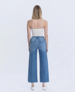 Melissa High Rise Wide Step Hem