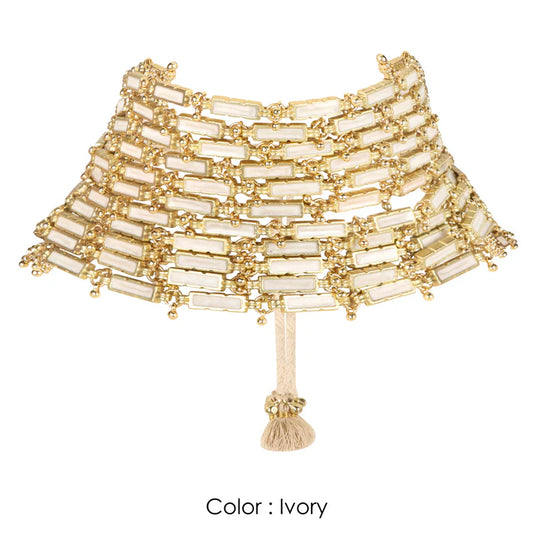 Jamila Enamel Link Necklace