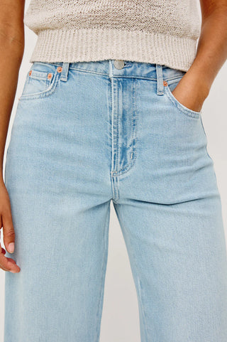 Getty Crop Lelani Embroidered