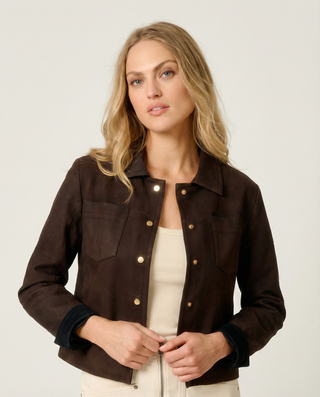 The Lefei Suede Jacket