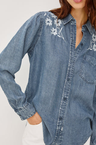 Ingrid Shirt Fleur Embroidery