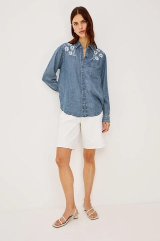 Ingrid Shirt Fleur Embroidery