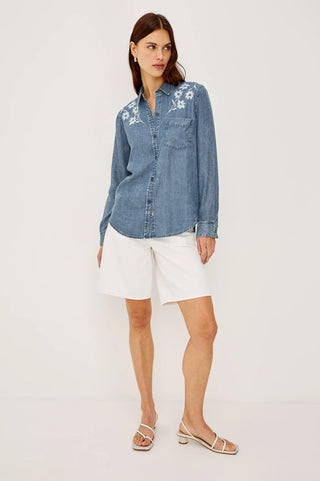 Ingrid Shirt Fleur Embroidery