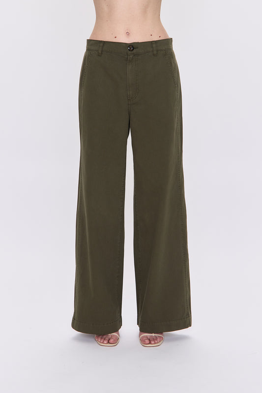 Jadyn Seamed Low Slung Palazzo
