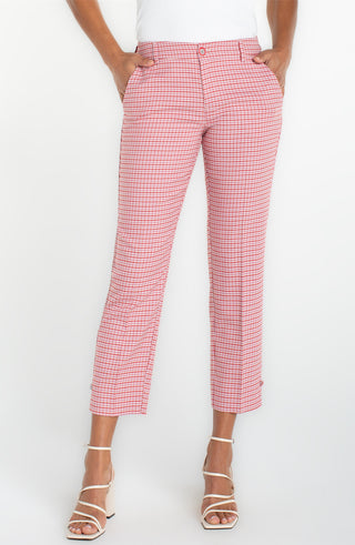 Kelsey Crop Trouser W/ Slit 26' Ins