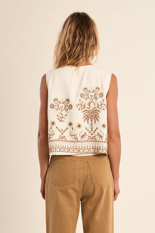Elara Sleeveless Jacket