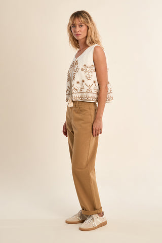 Elara Sleeveless Jacket