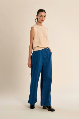 Gia Sleeveless Sweater