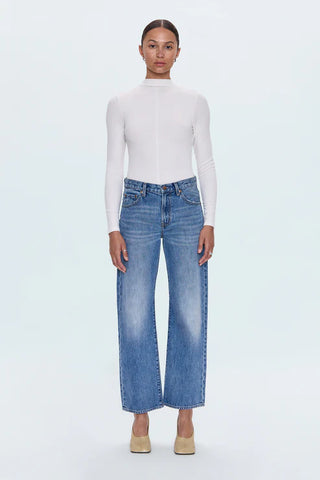 Lexi Bowed Straight Jean