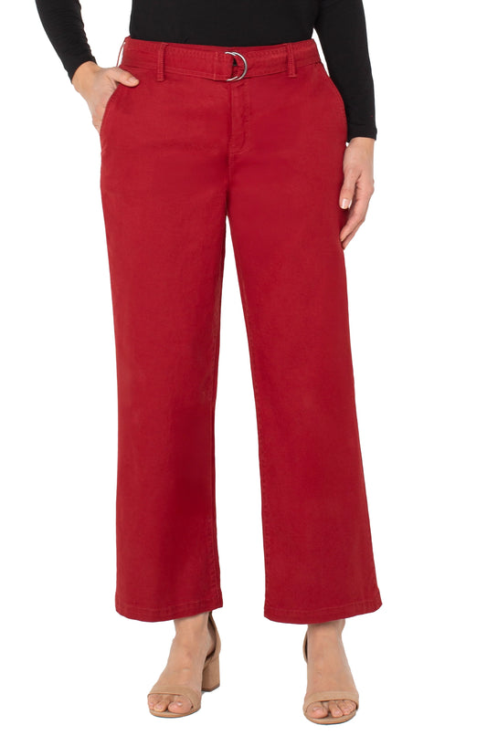Stride Wide Leg with Self Belt