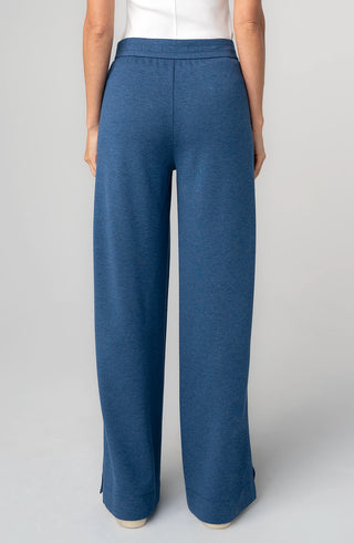 Pull-on Pleated Wide Leg
