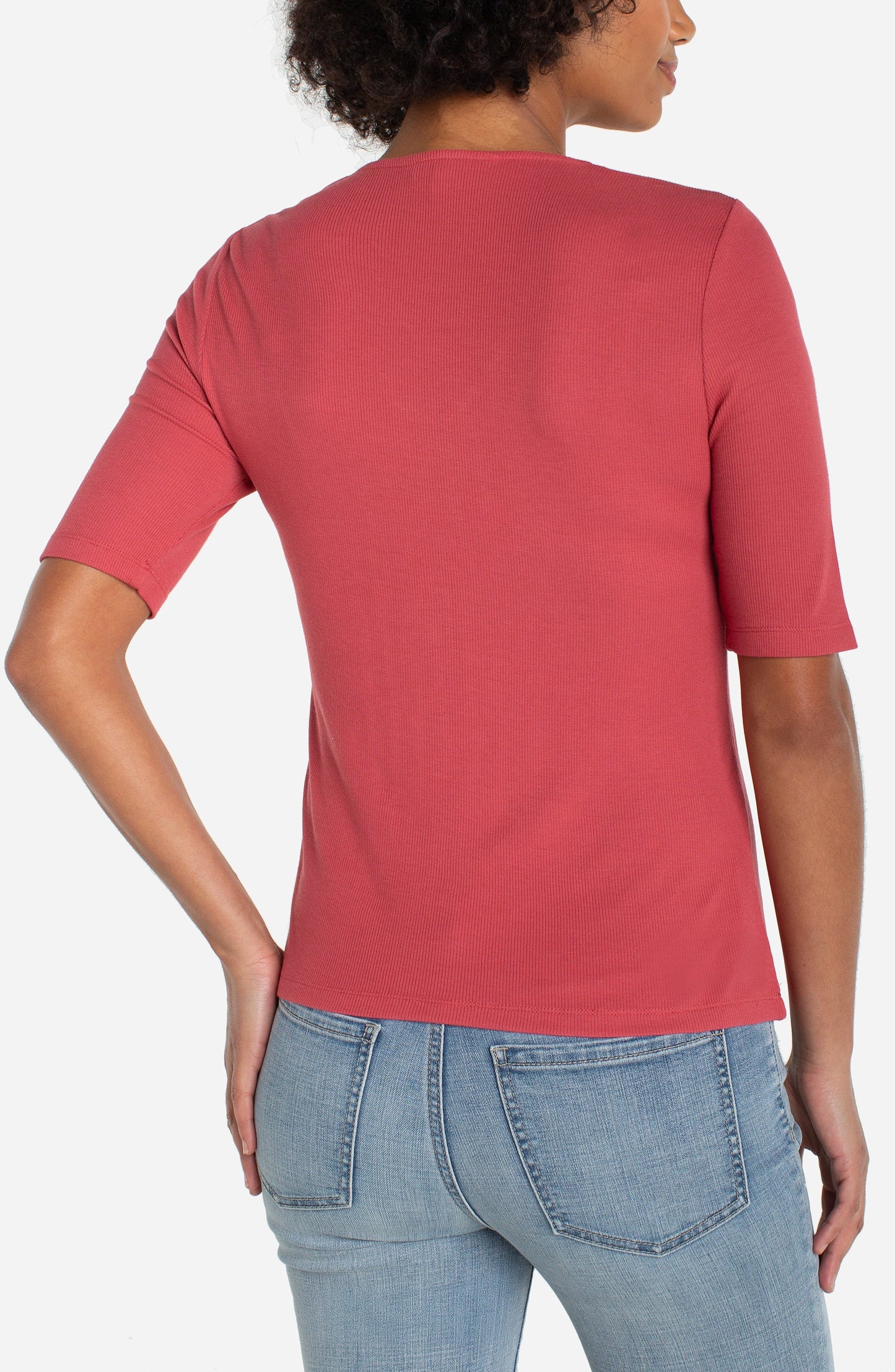 Double Layer V Neck Top