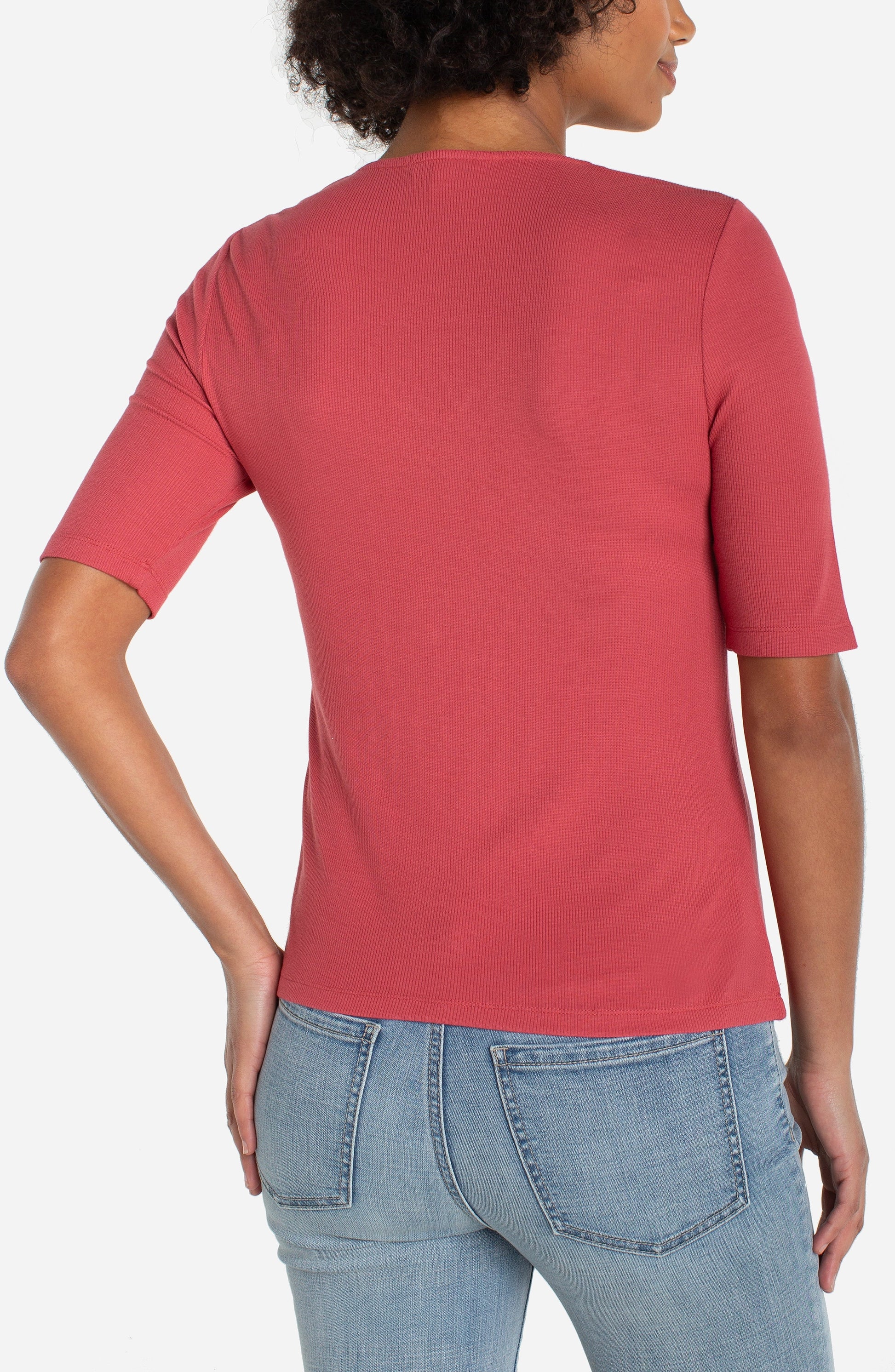 Double Layer V Neck Top