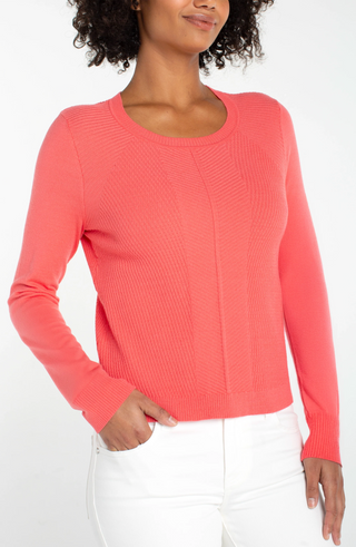 Long Sleeve Ribbed Sweater