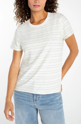 Short Sleeve Knit Tee