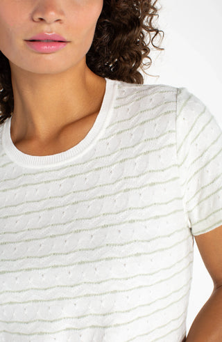 Short Sleeve Knit Tee