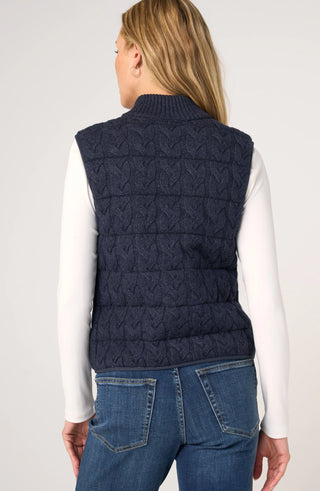 Reversible Quilted Sweater Vest