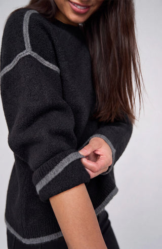 Tulip Hem Sleeve Sweater