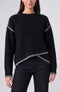 Black With Light Heather Grey