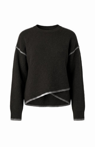 Tulip Hem Sleeve Sweater
